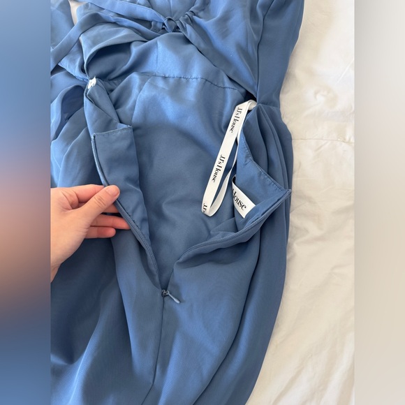 JJ's House Haniely A-line Square Ruffle Chiffon Dress - Picture 11 of 13